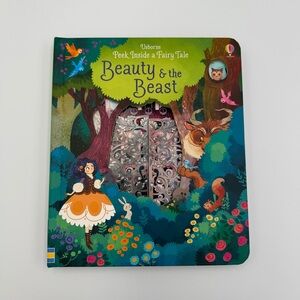 Usborne Peek Inside A Fairy Tale.  Beauty & the Beast Book